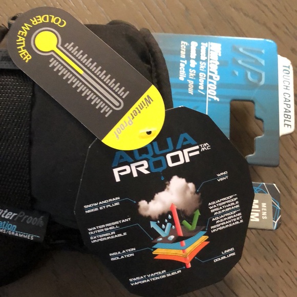 Men’s winter gloves - Picture 2 of 4